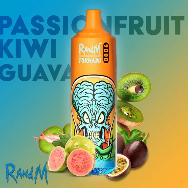 RandM_Tornado_9000_passionfruit_kiwi_guava