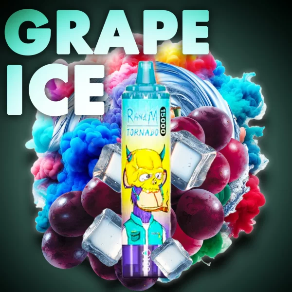 Grape Ice RandM Tornado 15000