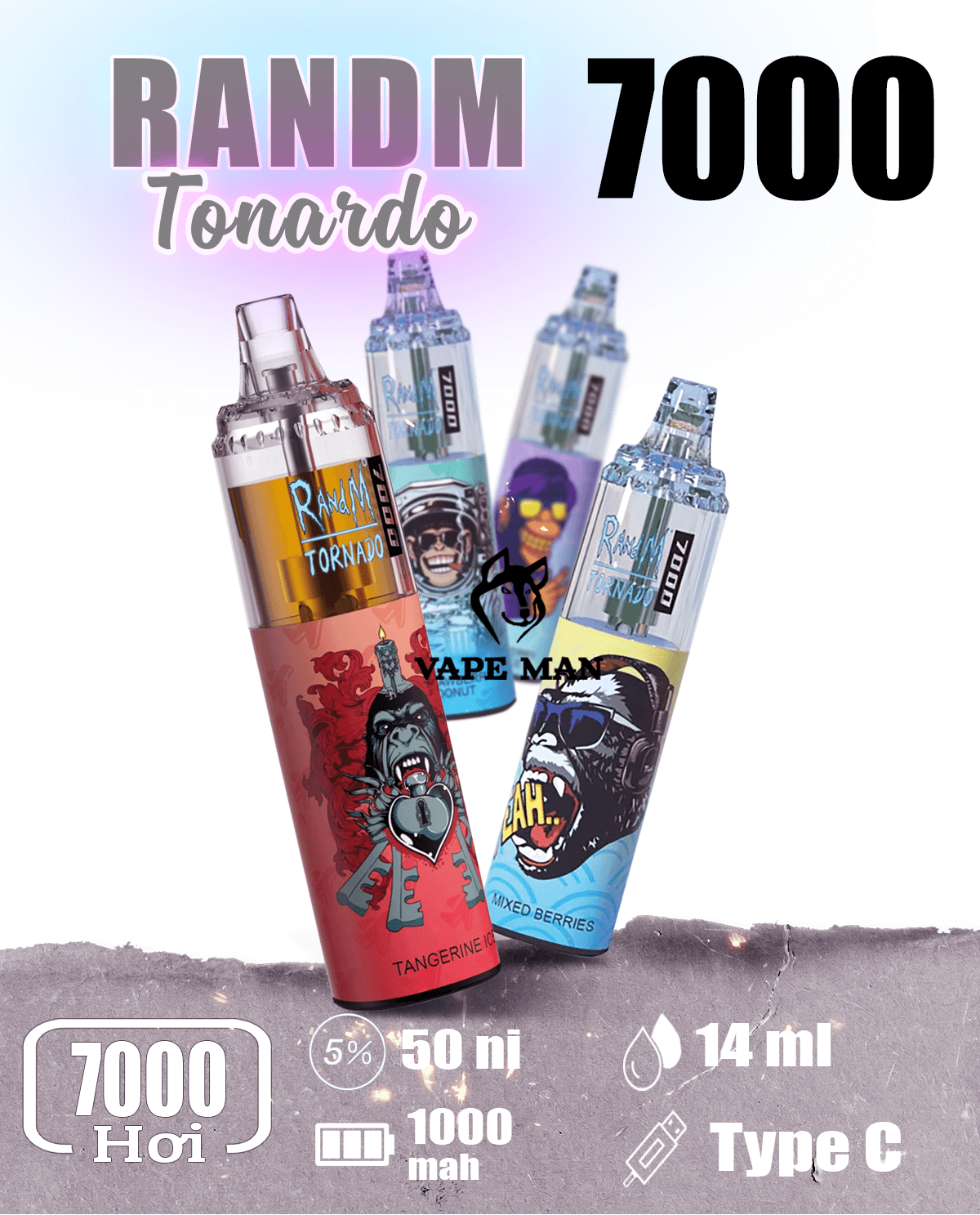 randm tornado 7000 puffs vape